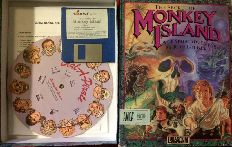 The secret of monkey island Amiga