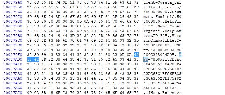 Excel rimuovere la password vba nei file xls e xlsm